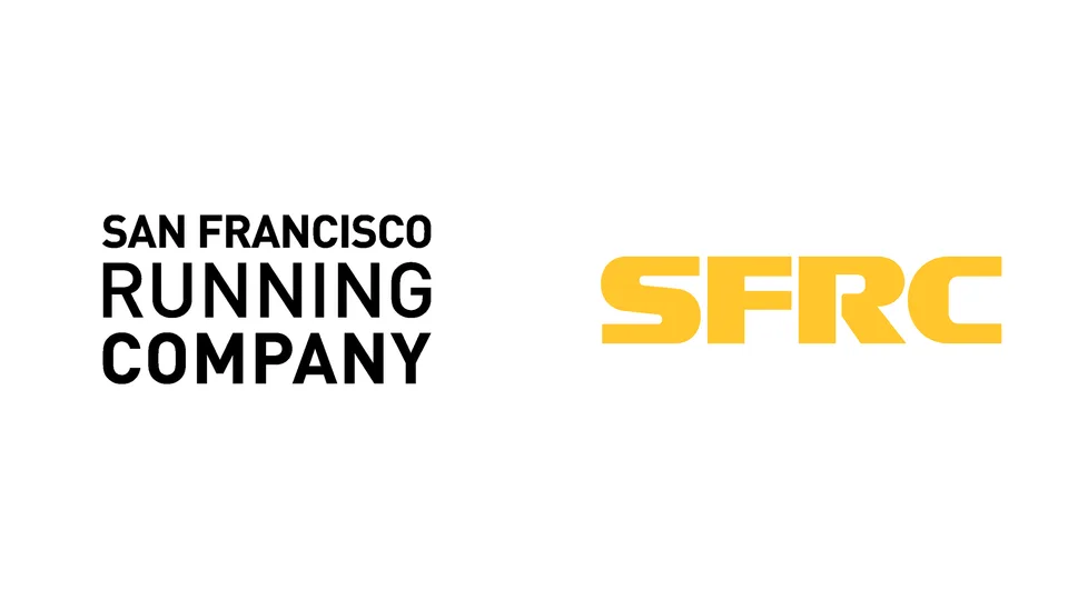 صورة من Brand New (UnderConsideration) · UnderConsideration عن هوية San Francisco Running Company