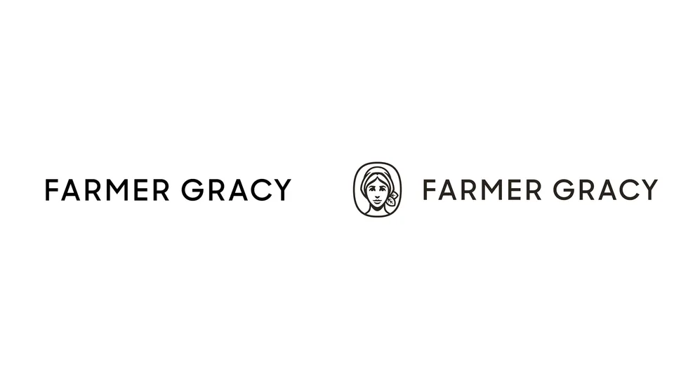 صورة من Brand New (UnderConsideration) عن هوية Farmer Gracy