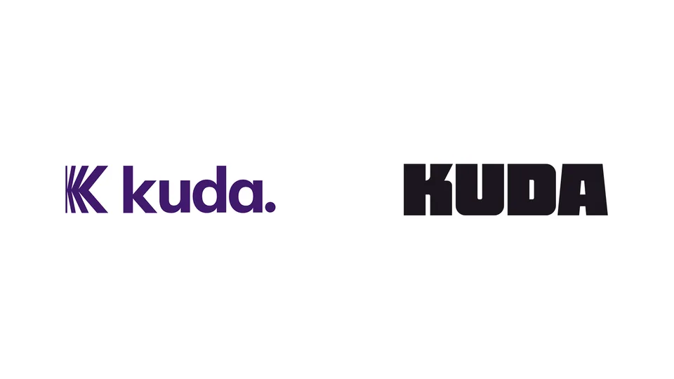 صورة من Brand New (UnderConsideration) · UnderConsideration عن هوية Kuda