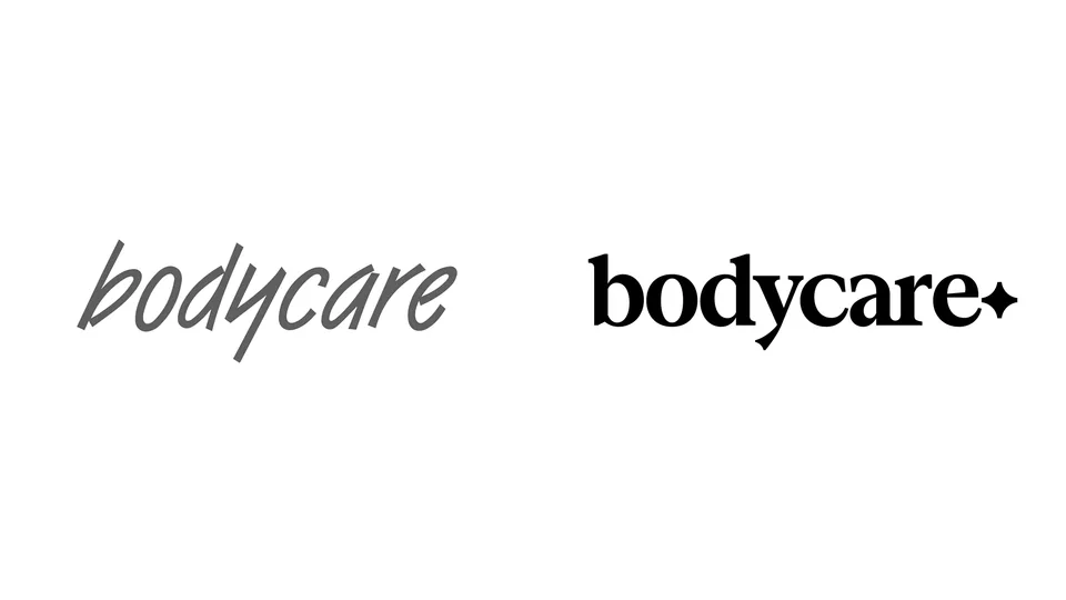 صورة من Brand New (UnderConsideration) · UnderConsideration عن هوية Bodycare