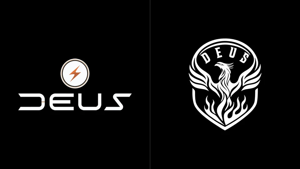 صورة من Brand New (UnderConsideration) · UnderConsideration عن هوية Deus Automobiles